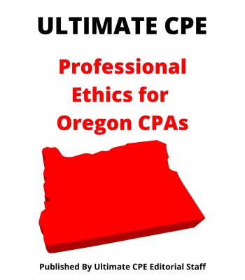 Professional Ethics for Oregon CPAs 2023